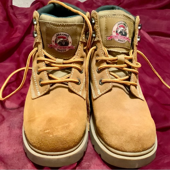 NWOT Men's Brahma Bogue Size 8 Waterproof Work Boots - Picture 3 of 8